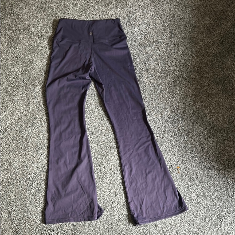 Lululemon Purple Flare Leggings
